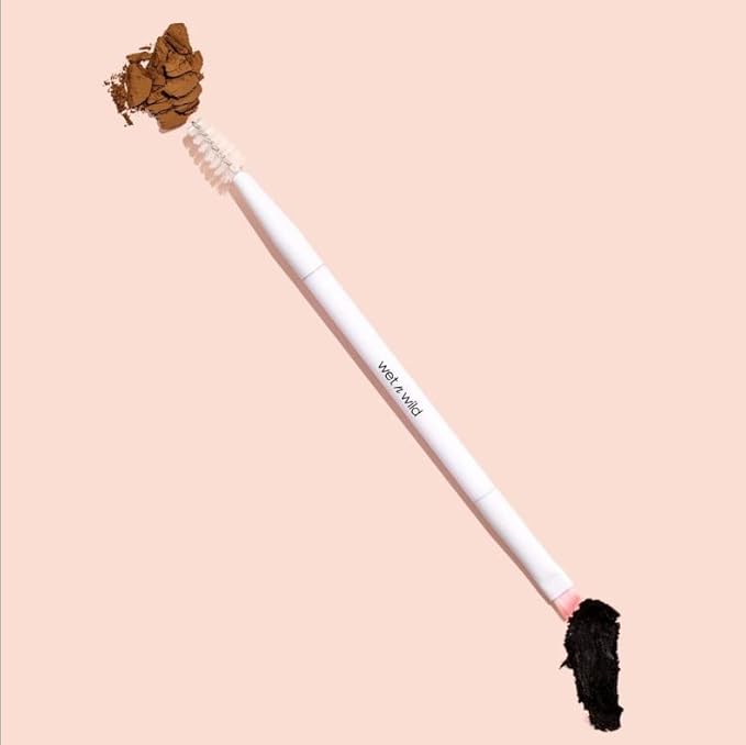 wet n wild Eyebrow and Liner Brush, Flat Makeup Angled Liner Brush, Ultra-Thin Precision, Soft Fibers (Pack of 3)