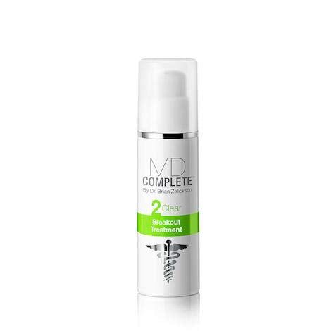 MD Complete Acne Clearing Duo Step 1 Salicylic Acid 2.0% Cleanser 4.2 fl oz + Step 2 Benzoyl Peroxide 4.5% Breakout Treatment 1.0 fl oz |60 Day Supply