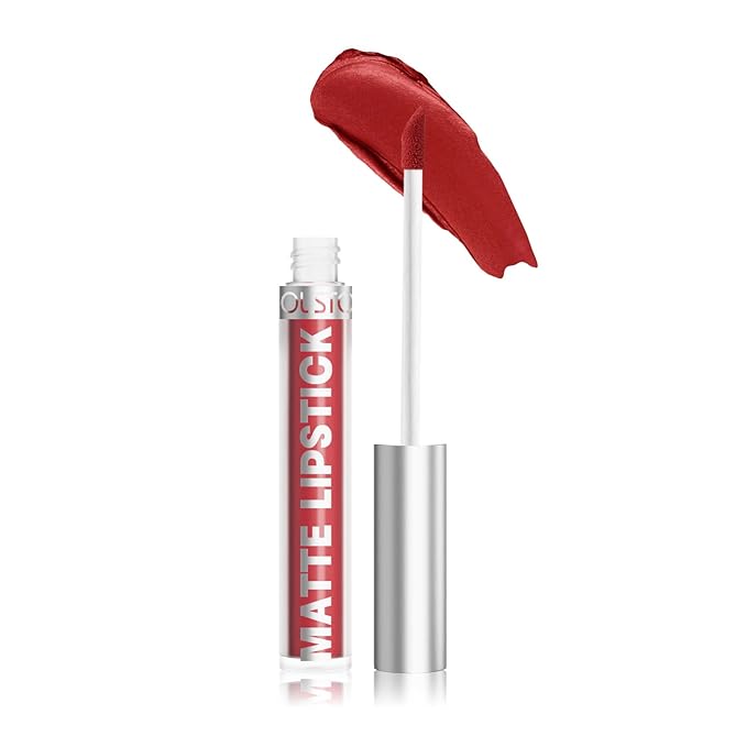 Matte Lip Gloss Stain Color Tint Long-Lasting Waterproof Formula (06)