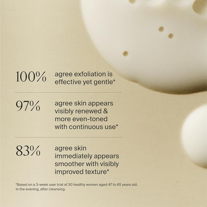 Timeline Mito-Biotic™ Travel Size Resurfacing Face Exfoliator With Acids To Purify, Tone, Hydrate, Refine Texture & Unclog Pores - .5mL