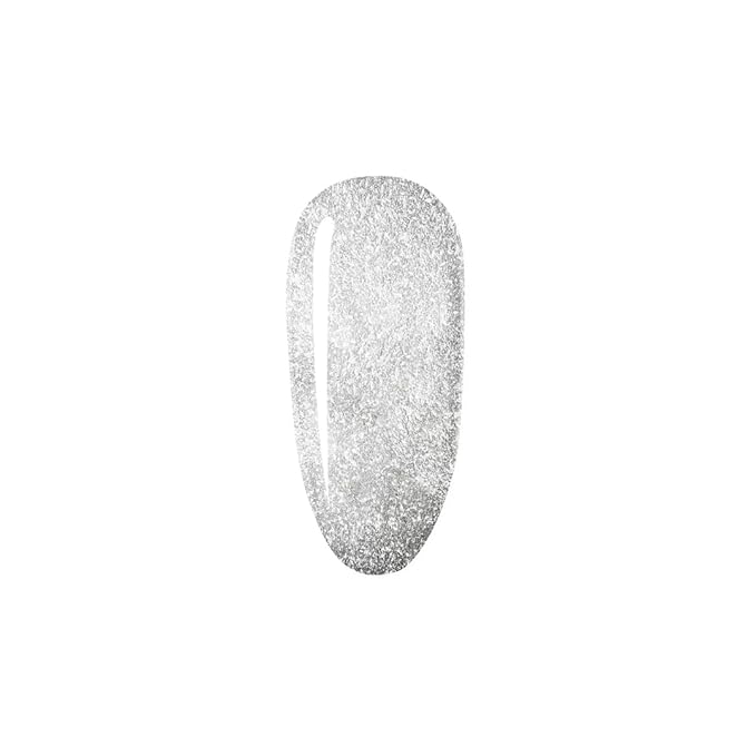 Madam Glam Perfect Silver HEMA FREE Formula VIP Diamond Gel 15 ML perfect for UV and LED Lamp