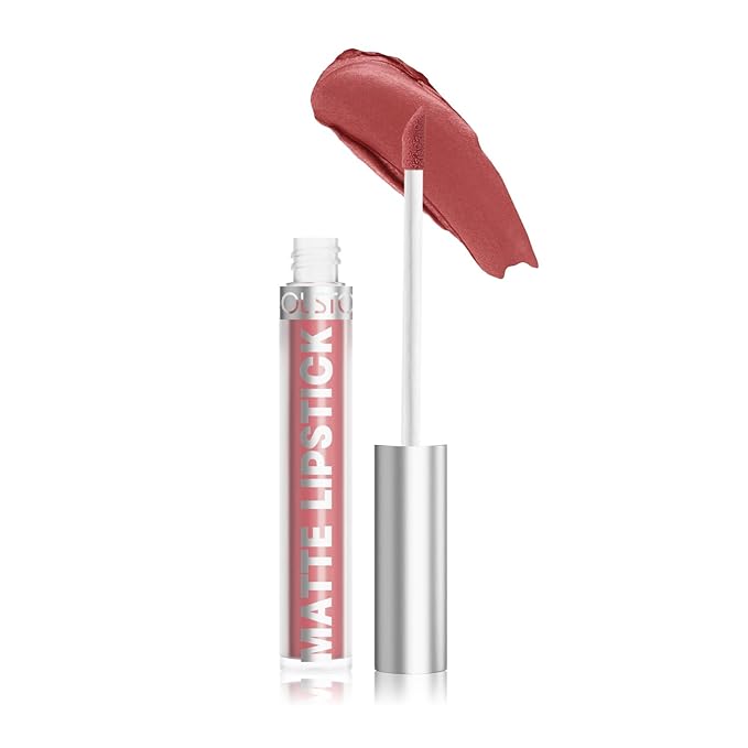 Matte Lip Gloss Stain Color Tint Long-Lasting Waterproof Formula (08)