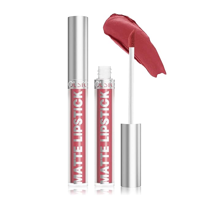Matte Lip Gloss Stain Color Tint Long-Lasting Waterproof Formula (07)