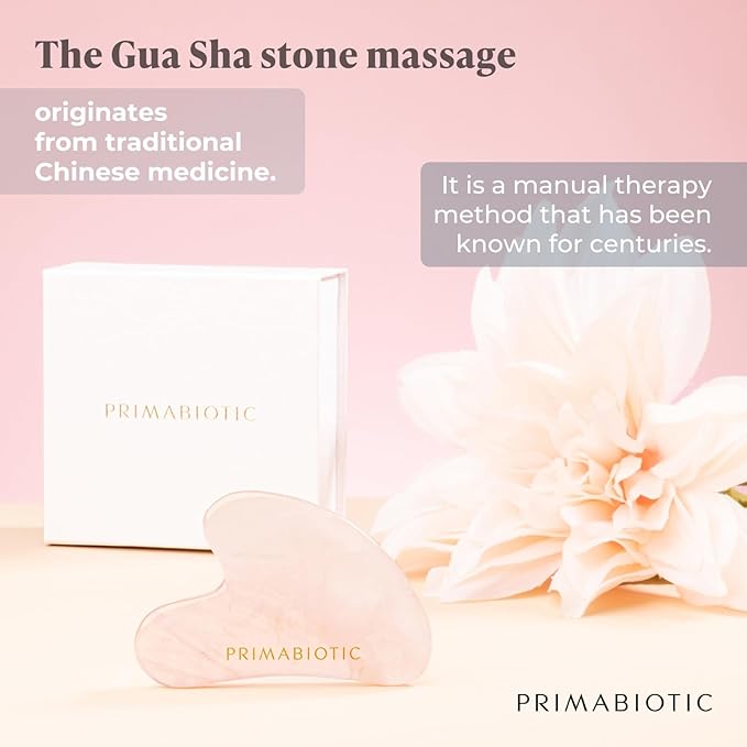 Gua Sha Stone β Facial Massage Tool for Wrinkles β Rose Quartz Guasha β Skin Care β Beauty Products β Massage Tool for Skin Care β Anti-Aging