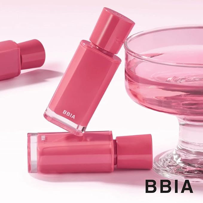 BBIA Glow Tint – Lip Plumping Volumizing Glossy & Glowy Lip Stain Naturally Moisturizing Comfortable Texture Lightweight Long-Lasting Vivid Color Non-Sticky Korean Makeup (16 SUMMER, Pack of 1)