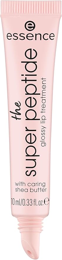 essence | The Super Peptide Glossy Lip Treatment | Hydrating, Nourishing and Non-Sticky | Vegan, Gluten Free and Cruelty Free (01 | Peptacular!)
