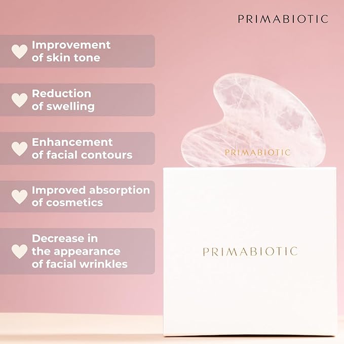 Gua Sha Stone β Facial Massage Tool for Wrinkles β Rose Quartz Guasha β Skin Care β Beauty Products β Massage Tool for Skin Care β Anti-Aging