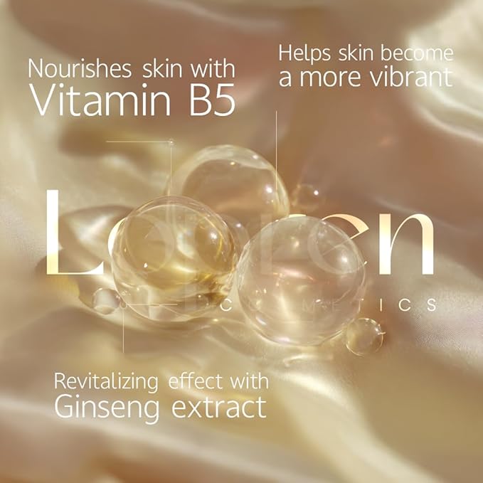 Ginseng Serum, Skin Renewing & Hydrating Facial Serum, High-Potency Ginseng & Peptides for Anti-Aging, Wrinkle Care & Skin Radiance, Paraben-Free & Fragrance-Free, 1 Fl Oz