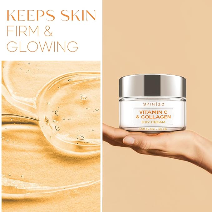 Vitamin C and Collagen Beauty Value Set - Serum, Moisturizer & Face Sheet Masks