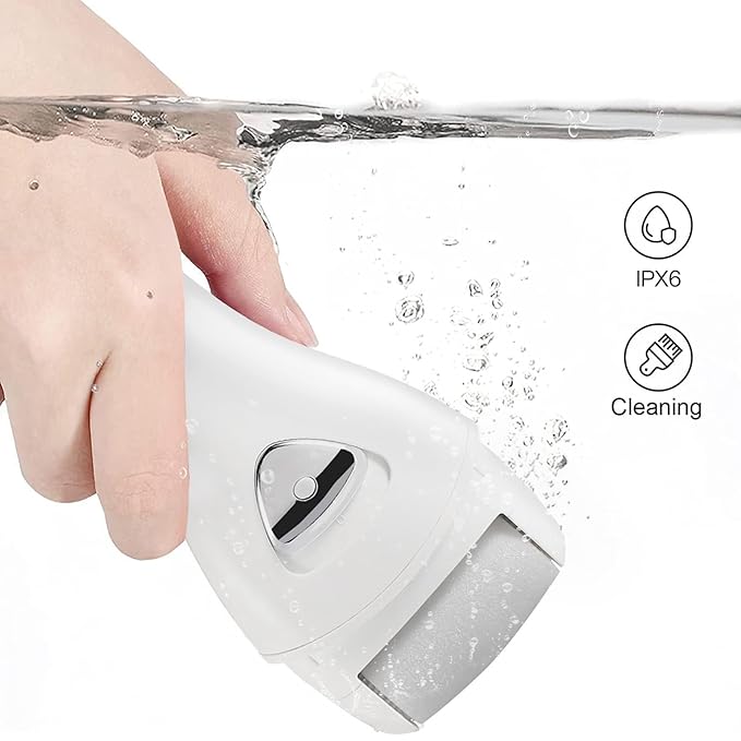 Electric Foot Callus Removers Rechargeable, Portable Electronic Foot File Pedicure Tools, Electric Callus Remover Kit, Professional Pedi Feet Care Perfect for Dead, Hard Cracked Dry Skin Ideal Gift