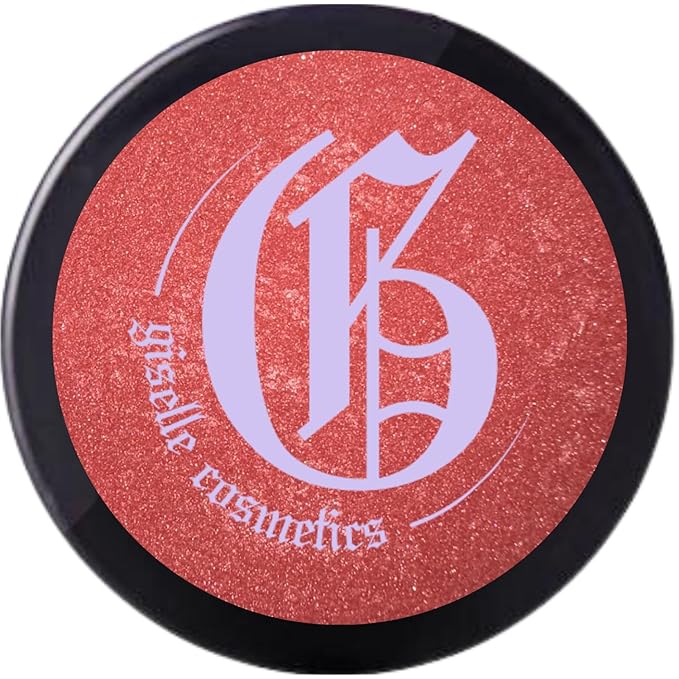Red Hawaii Matte Blush Makeup Mineral Makeup Pure Talc Free Minerals Matte Loose Face Makeup Powder Blush for Cheeks 5 Gram Travel Size