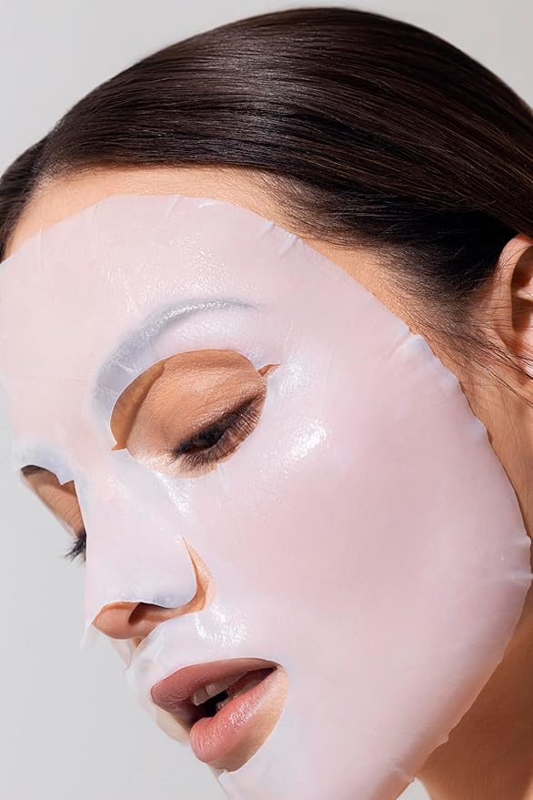 Karuna Skin - Age-Defying and Clarifying+ Variety Sheet Mask Set, Moisturizing & Hydrating, Collagen Promotion Properties, Face Mask Set, 5 Pack
