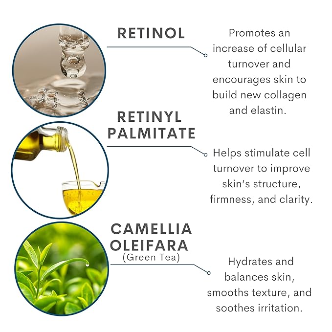 Serious Skincare Retinol Cream For Face - Vitamin A Cream XR Premium Moisturizer - Anti-Aging - Day & Night - Reduce Fine Lines & Wrinkles - For Radiant Skin 2 Fl. Oz.