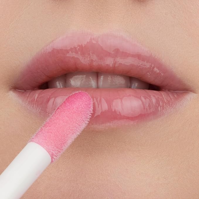 essence | Hydra Kiss Lip Oil | Vegan & Cruelty Free (03 | Pink Champagne)