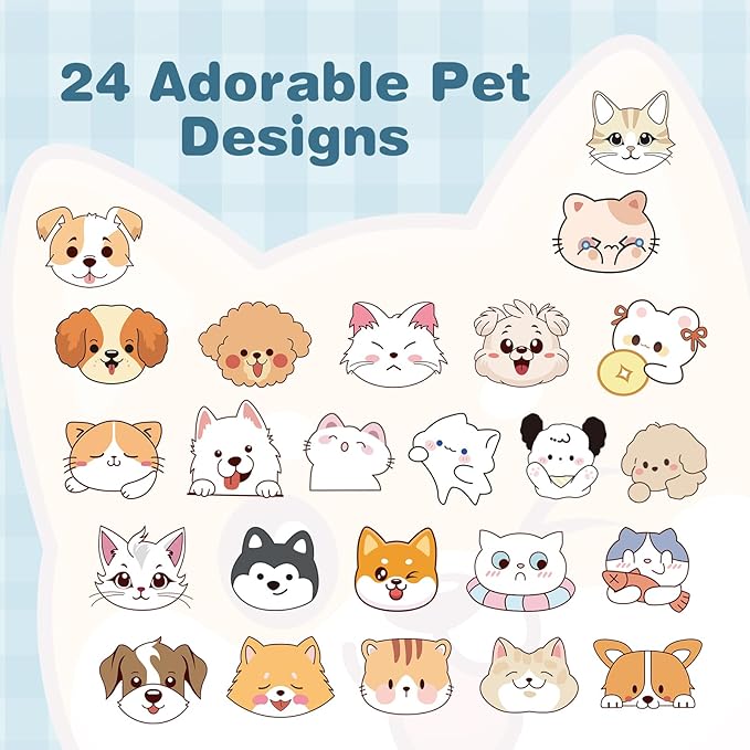 Venrock Pimple Patch, 48 Hydrocolloid Patches with Tea Tree Oil, 24 Cute Animal Shapes, Salicylic Acid Acne Treatment