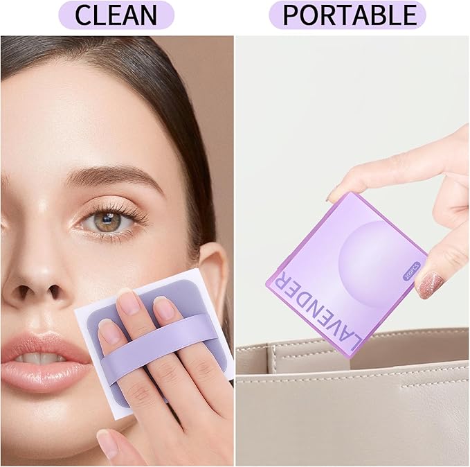 Erinde Oil Blotting Sheets for Face with Mirror and Puff, 300 Sheets Oil Blotting Paper for Oily Skin, Face Oil Absorbing Sheets, Natural Oil Control Film, Absorb Excess Oil, Makeup Friendly