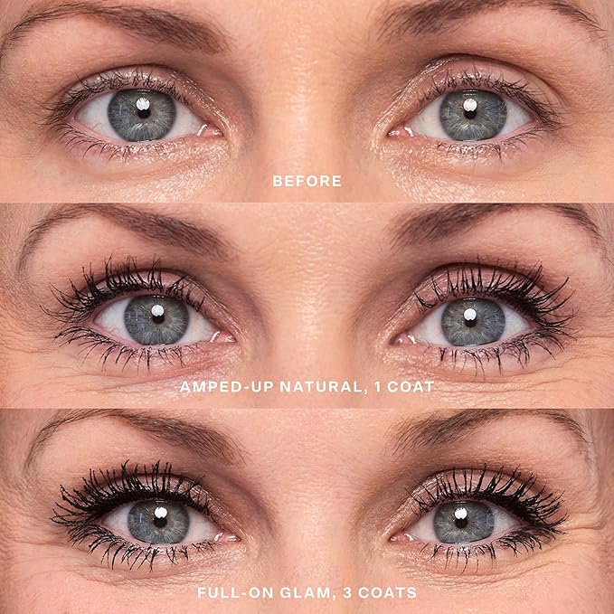 Tower 28 MakeWaves Mascara - Volumizing -Resistant Mascara - No Clumping or Flaking - for Sensitive Eyes – Jet Black