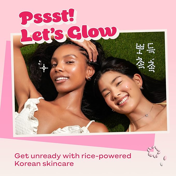 The Face Shop Rice Water Bright Enzyme Powder Wash, Gentle Exfoliating Cleanser with AHAs, Radiant skin, Rice Polish for Face, Korean Skin Care 55g / 1.94 oz