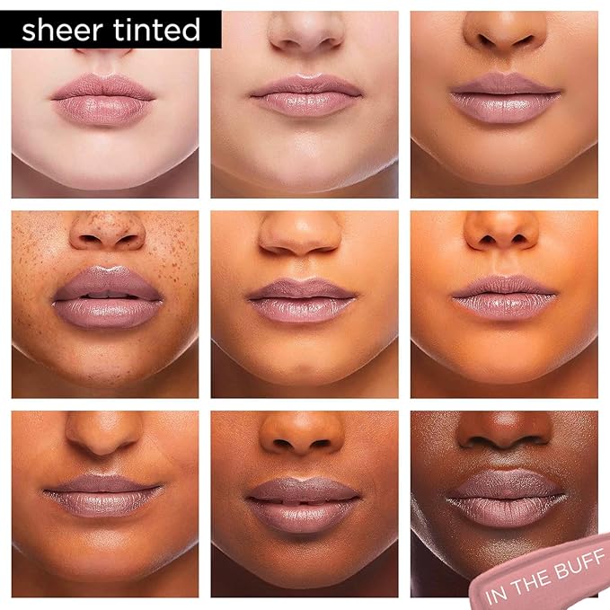 Pure Cosmetics Pure Illumination Lip Gloss - LED-lit Applicator w/Side Mirror - Non-Sticky, Moisturizing & Hydrating Lip Glosses - Soothes & Heals Dried Chapped Lips (In the Buff)