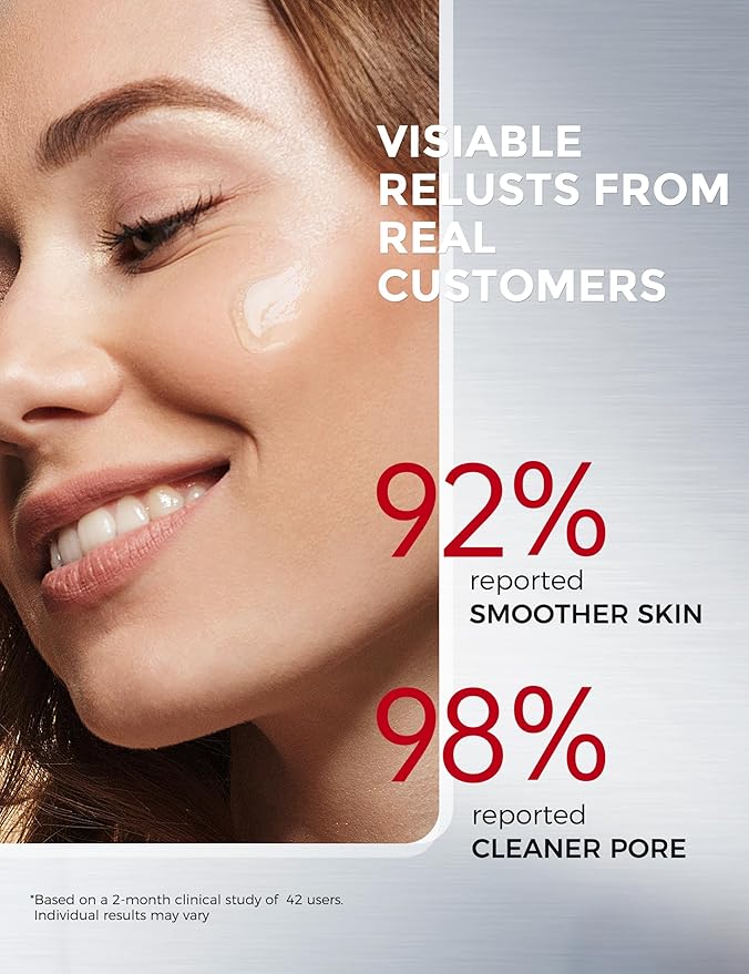 Exfoliating Face Wash: Gentle Face Exfoliator Gel with PHA & AHA, Niacinamide - Facial Scrub Peeling Cleanser Purifying Skin Blackhead Pore Refining Deep Cleansing Moisturizing |7.05OZ