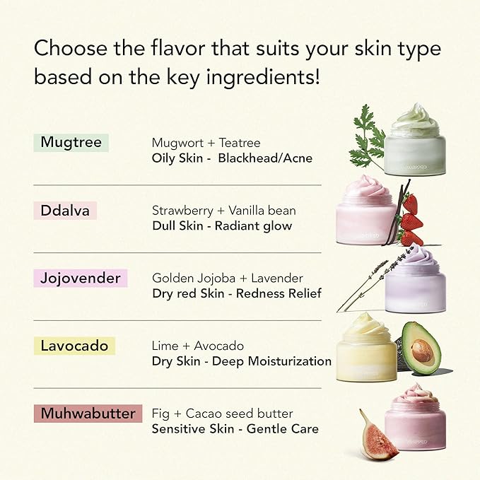 Whipped Korean Skincare Face Wash, Moisturizing Vegan Cream Facial Cleanser for Redness, Dry Skin with Niacinamide, Hyaluronic Acid, Ceramide, Jojoba & Lavender, Doubles as a Face Mask, 4.5 oz