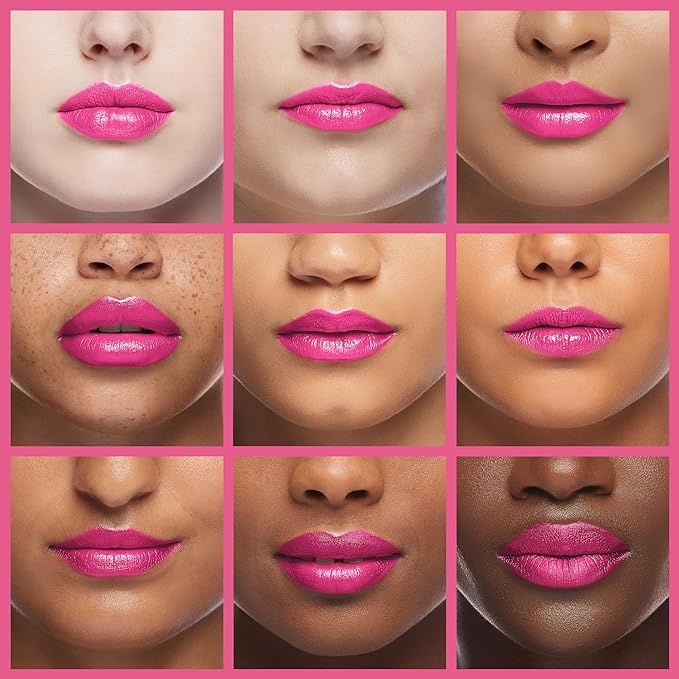 L’Paige L53 – FROSTED AMETHYST Designer Lipstick | Aloe Vera-Based, Long-Lasting, Moisturizing | Cool Berry Pink with Frosted Amethyst Sheen