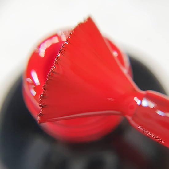 Madam Glam - Perfect Red Gel Polish 15ml - UV/LED Home Gel Manicure - Vibrant Color - Quick Cure & Easy Removal - Vegan & Professional Grade