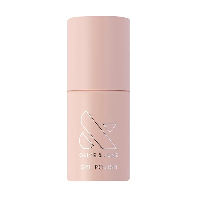 Olive & June Gel Polish | UV LED Nail Lamp Needed | Long Lasting Formula | Up to 21 Days of Wear | Damage-Free Removal | Salon-Quality Manicure at Home | The Queen Takes Her Tea with Milk Sheer Mauve
