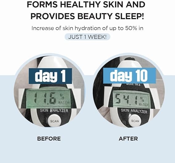SKIN1004 Hyalu-CICA Sleeping Pack 3.38 fl.oz, 100ml Melatonin Hyaluronic Acid Centella Asiatica Extract Moist and Revitalization Multi Care Solutions