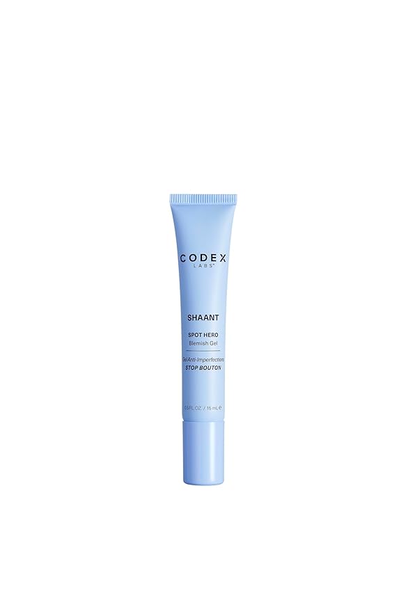 Codex Labs Shaant Spot Hero – Sulfur & Green Tea Gel for Blemish-Prone Skin | Fast-Drying Formula for Clear-Looking Skin | 0.5oz