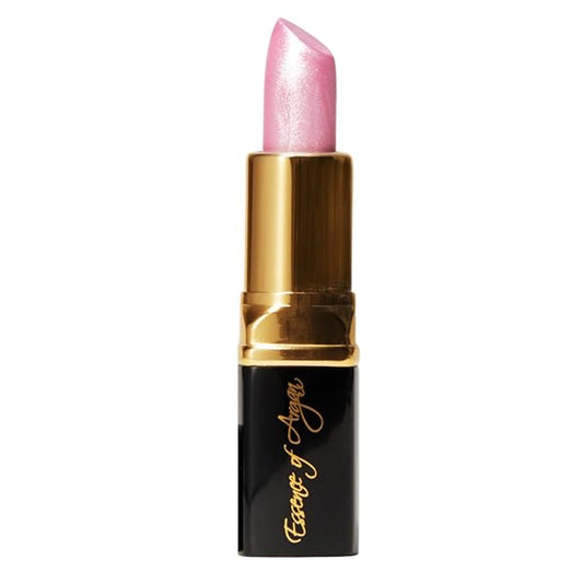 Essence Of Argan Pink Lip Stick for Cracked and Dry Lips - 100% Pure Argan Oil, Shea Butter, Jojoba Oil & Aloe Vera - Hydrating Long Lasting Lipstick - Deep Moisturizing Pink LipStick for Women