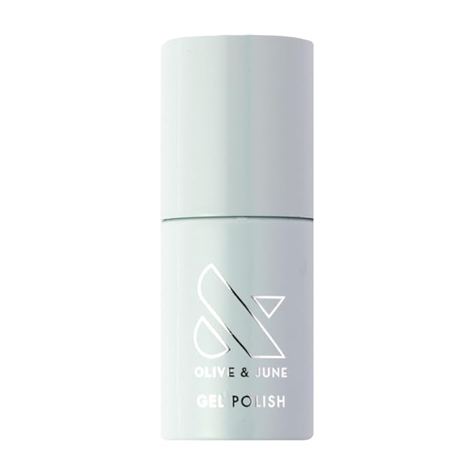 Olive & June Gel Polish | UV LED Nail Lamp Needed | Long Lasting Formula | Up to 21 Days of Wear | Damage-Free Removal | Salon-Quality Manicure, Pedicure at Home | KMC | Pastel Sage