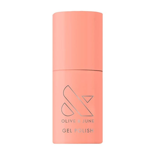 Olive & June Gel Polish | UV LED Nail Lamp Needed | Long Lasting Formula | Up to 21 Days of Wear | Damage-Free Removal | Salon-Quality Manicure, Pedicure at Home | CS | Coral