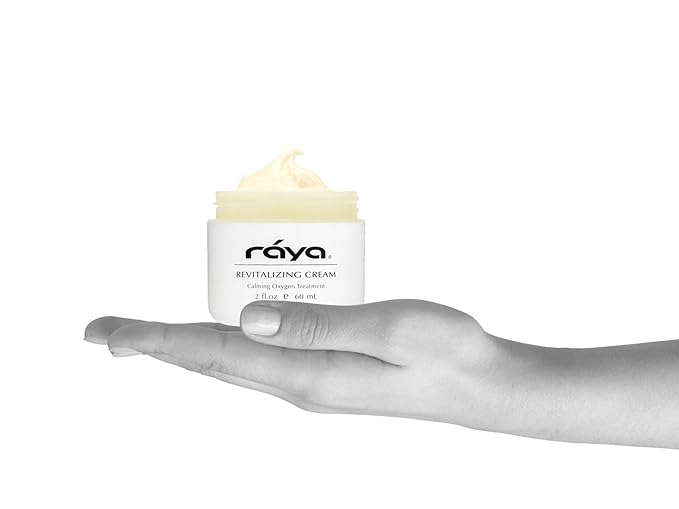 Raya Revitalizing Cream (307) | Moisturizing, Regenerating, and Calming Facial Day and Night Cream for Dry and Irritated Skin | Nourishes and Helps Reduce Fine Lines and Wrinkles