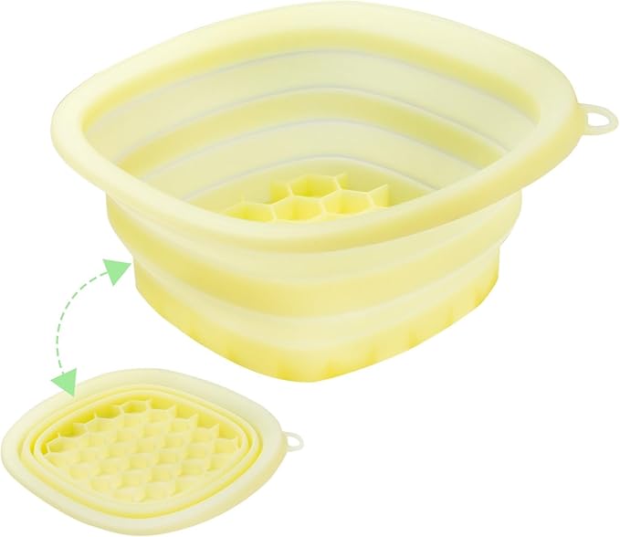 Ice Bowl for Face - Reusable Silicone Facial Skincare Basin with Built-In Ice Tray, Collapsible Spa Tool for Cold Plunge Therapy, Refresh Skin, Reduce Puffiness, Tighten Pores, FaceTub for Ice Dunking