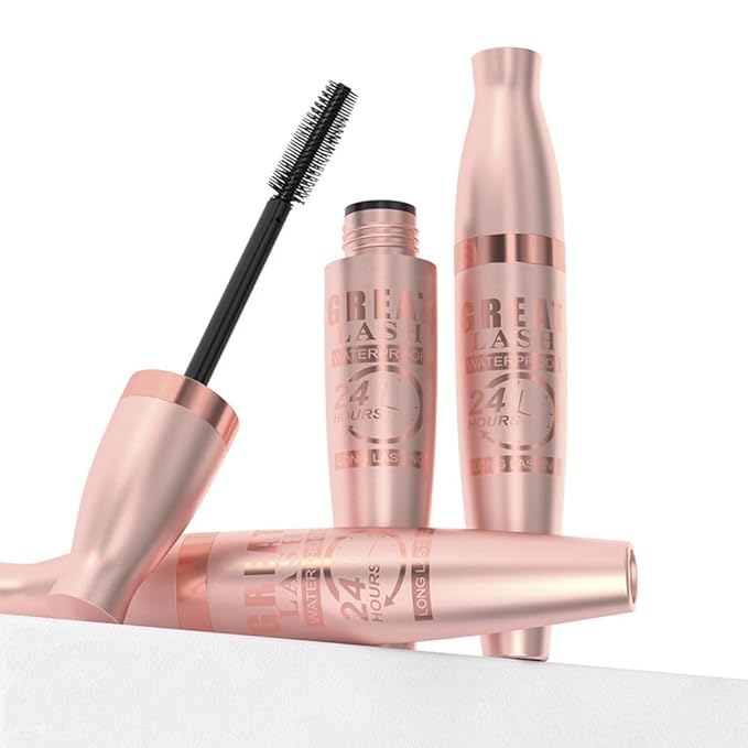 Waterproof Voluminous Original Volume Building Mascara Makeup (Black)
