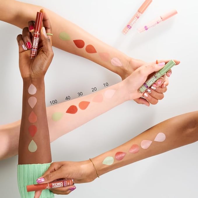 essence | Correct & Conceal Under Eye Brightening Concealer | Easy Application, Lightweight, Buildable, Infused with Aloe Vera | Vegan & Cruelty Free (30 | Tan)