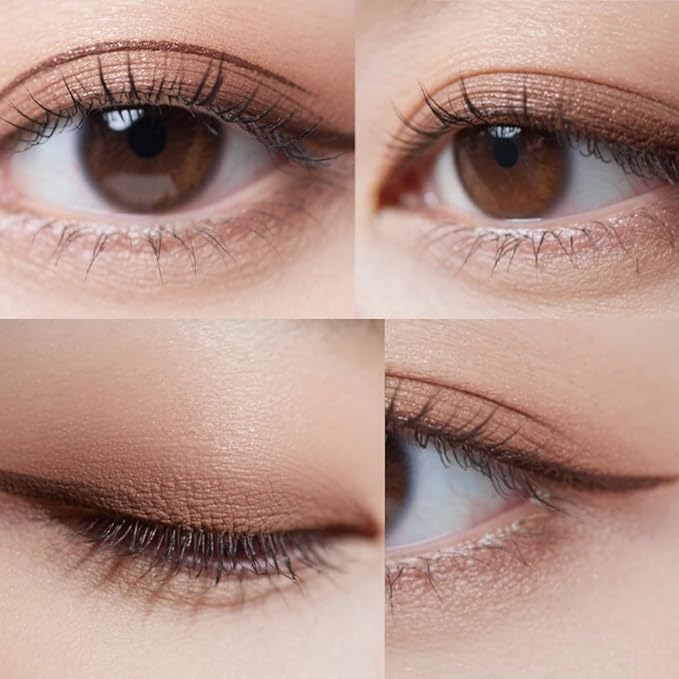 10PCS Brown Automatic Waterproof Inner Eyeliner, Eyeshadow & Eyebrow Pencil – Multi-Use Cream Pen for Liner, Shadow & Brows