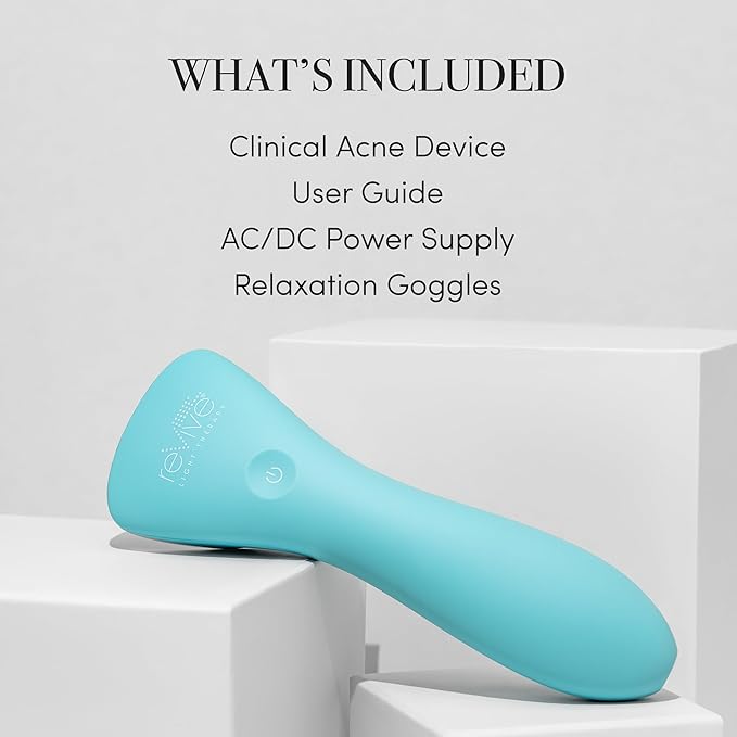 reVive Light Therapy Clinical Acne Treatment for Face, Blue Light Therapy Device