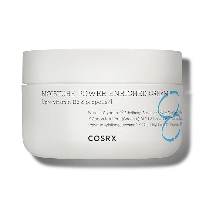 COSRX Hyaluronic Acid Moisturizer for Day & Night with Pro Vitamin B5 (D Panthenol) 50ml/1.69 fl.oz | Propolis Extract, Ceramide, Long Lasting Hydration for Dry, Sensitive Skin, Korean Skin Care