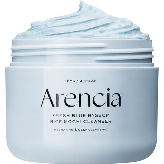 Hyssop Brightening & Deep-Cleansing Face Scrub & Exfoliator - for All Skin Types, Acne-Prone Skin & Blackheads (4.23oz)