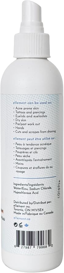 Hypochlorous Acid Face and Skin Spray - HOCL- Safe for use on Acne Prone Skin - Eczema - Dry Scalp -Toner - Eye & Lash Cleanser - Face and Hand Cleanser (Feature Pack - 3 Bottles)