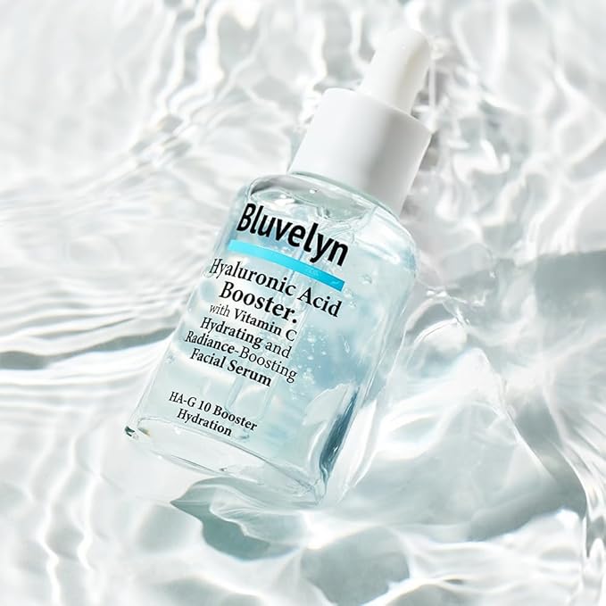 10-Layer Hyaluronic Acid Booster Serum – 100,000ppm High Concentration with Vitamin C – Deep Hydration & Brightening for All Skin Types, (50ml /1.69 fl.oz)