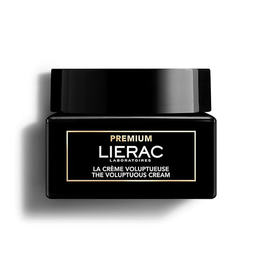 Lierac The Voluptuous Face Cream - Wrinkle-Minimizing Face Moisturizer Cream for Woman, Fine Lines, Hydrating, Corrects All the Signs of Aging with Niacinamide & Hyaluronic Acid, Sensitive Skin - 50ml