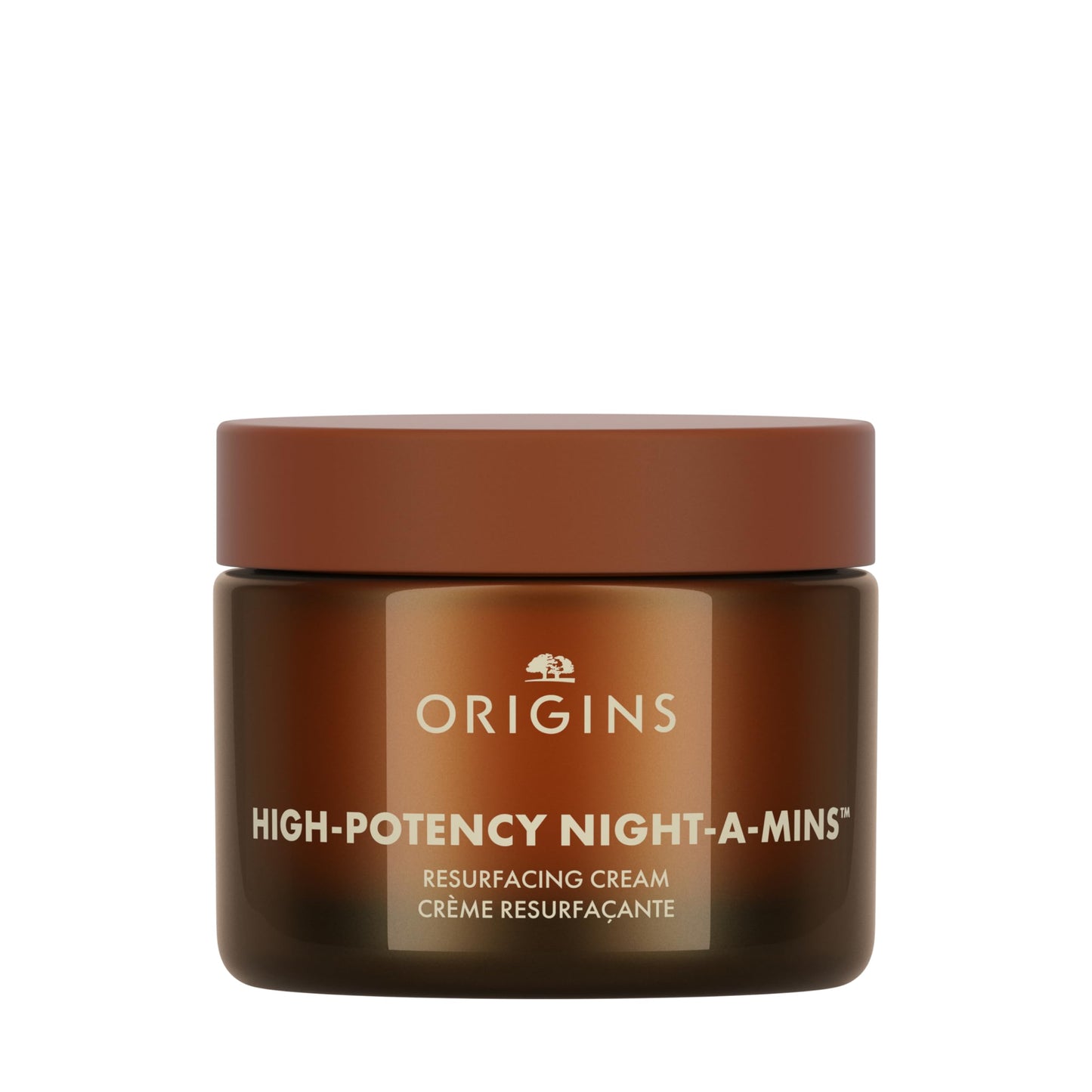 Origins High-Potency Night-A-Mins Resurfacing Moisturizer with Fruit-Derived AHAs | Renews & Replenishes, 1.7 Fl Oz