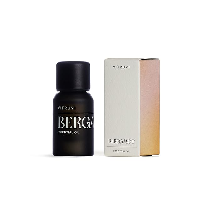 Vitruvi Bergamot, 100% Pure Premium Essential Oil (0.3 fl.oz)