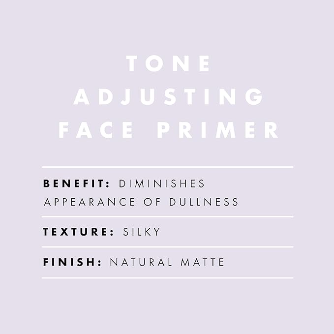 e.l.f. Brightening Lavender Face Primer, Face Makeup Primer For Neutralizing Uneven Skin Tones & Brightening Complexion, Vegan & Cruelty-free