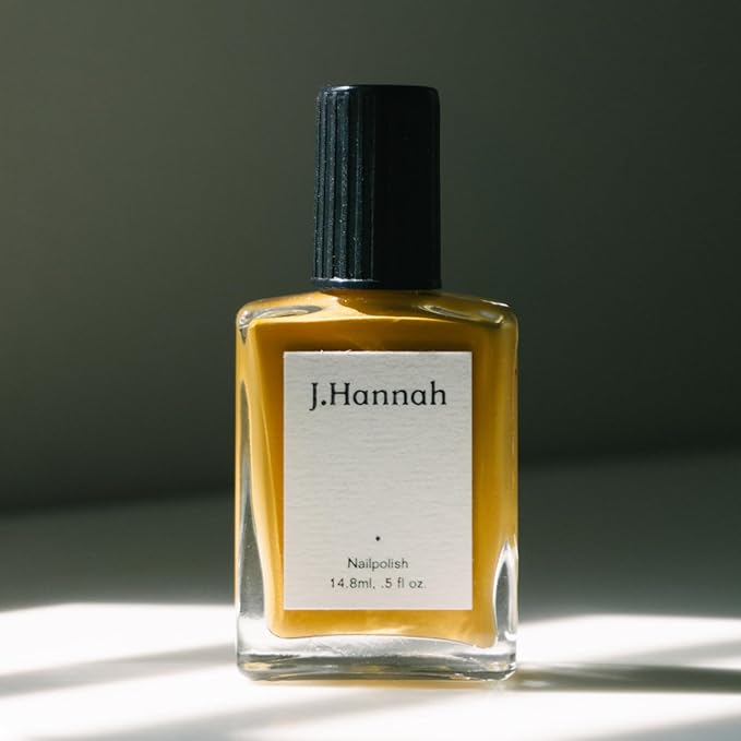 J. Hannah Nail Polish – Vegan, Non-Toxic, Cruelty-Free, Gluten-Free, Long Lasting, USA Made, Gold Leaf Color (Relic)