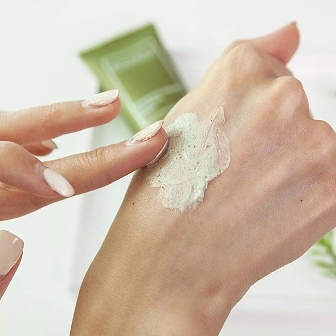 [BONAJOUR] Organic Mugwort & Green Tea Calming Gentle Clay Mask - Nourishing & Deep Moisturizing & Soothing 1.9 Fl. Oz