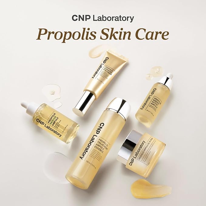 CNP Honey Glow Serum - Hyaluronic Acid & Propolis for Hydrating, Anti-Aging, Centella Soothing Serum, for Sensitive Skin, Korean Skin Care (0.5 fl. oz)